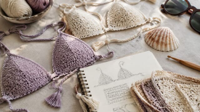 30 Bikini Top Crochet Patterns for Handmade Swimwear, Bralettes, and Beach-Ready Tops