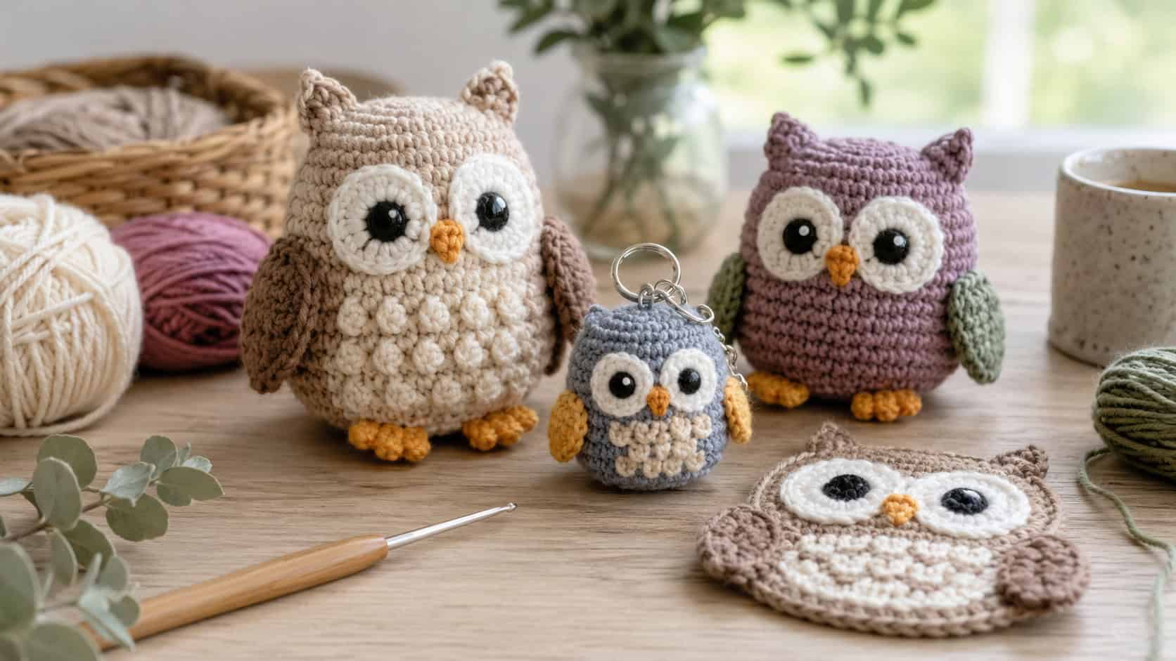 30 Crochet Owl Patterns: Creative, Delightful, and Adorable Finds