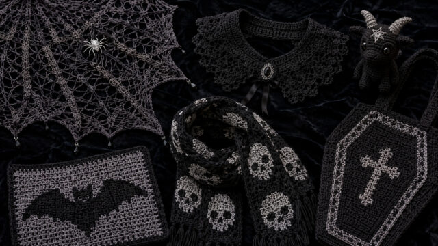 30 Goth Crochet Patterns for Dark, Witchy, and Alternative Makes