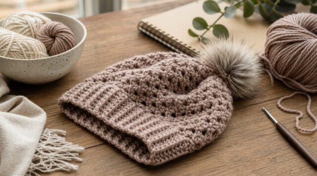 30 Hipster Slouchy Beanie Crochet Patterns for Stylish DIY Hats