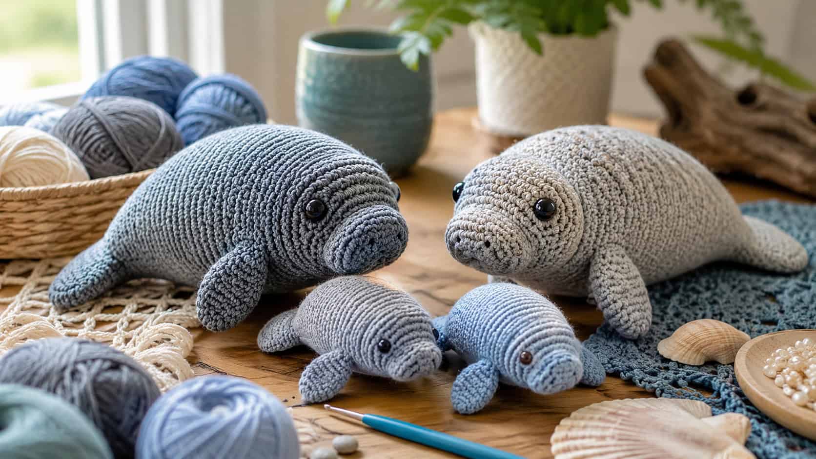 30 Manatee Crochet Patterns: Adorable Sea Cow Designs for Every Skill Level
