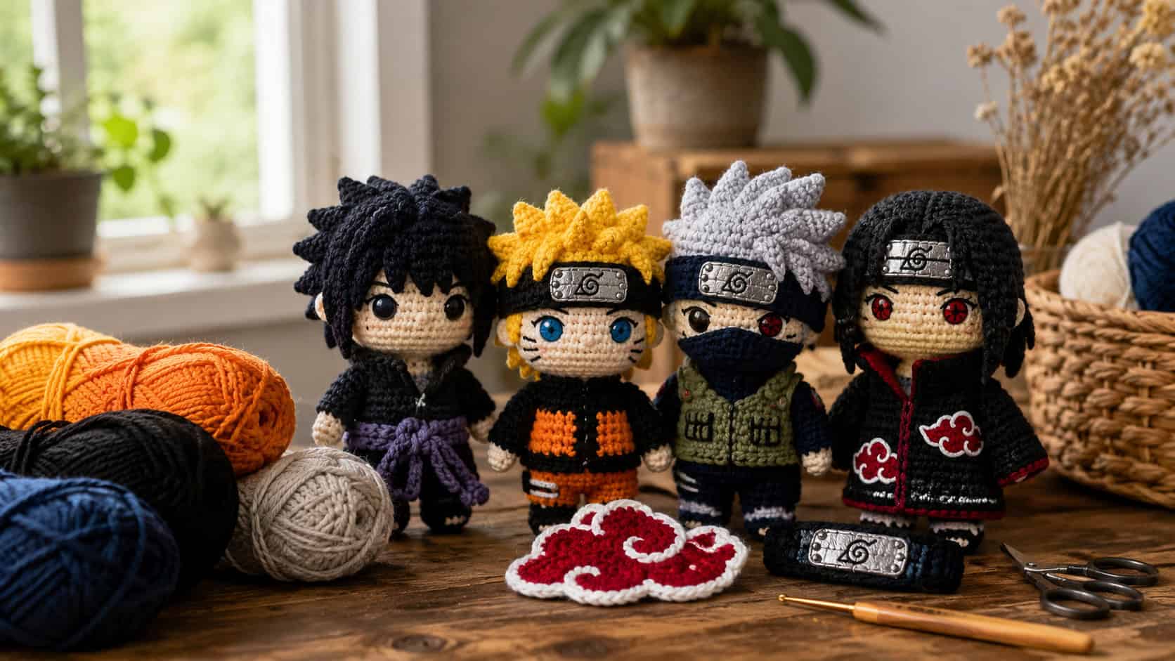 30 Naruto Crochet Patterns for Anime Fans, Gift Givers, and Confident Beginners