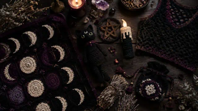 30 Witchy Crochet Patterns for Spooky, Celestial, and Gothic Makes