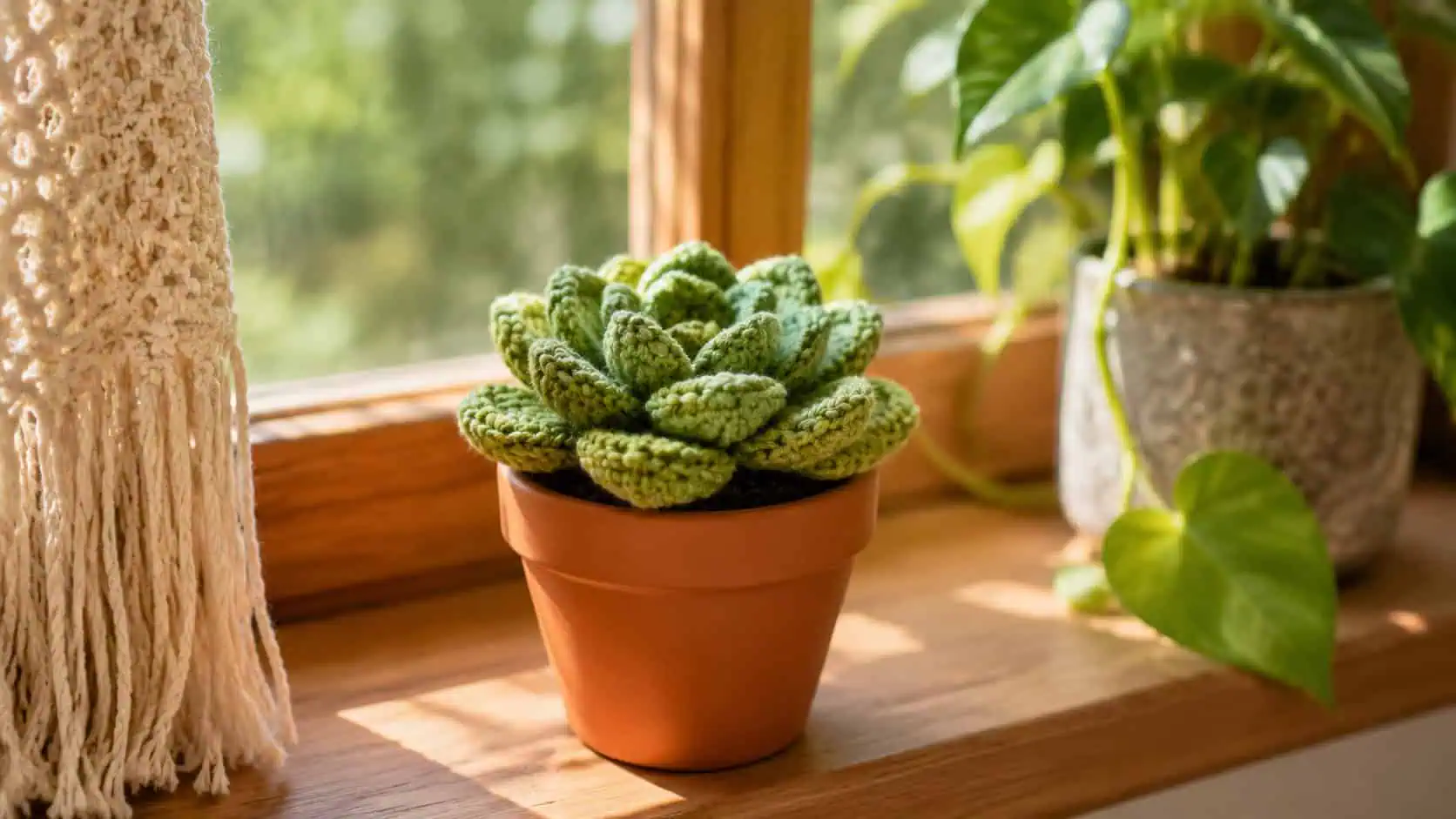 Free Easy Crochet Succulent Pattern — Perfect Home Decor