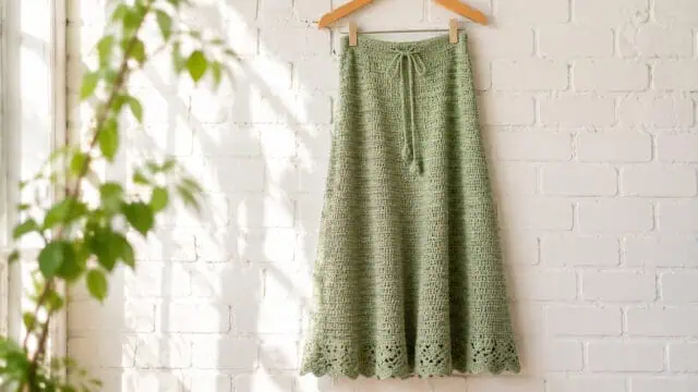 Effortless Everyday Crochet Maxi Skirt — Free Easy Pattern