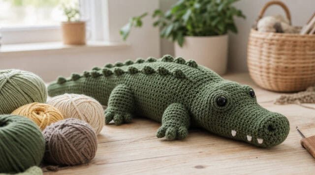 30 Alligator Crochet Patterns for Handmade Gifts, Nursery Decor, and Playful Amigurumi