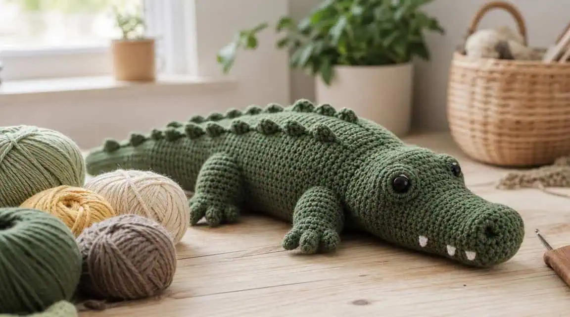 30 Alligator Crochet Patterns for Handmade Gifts, Nursery Decor, and Playful Amigurumi