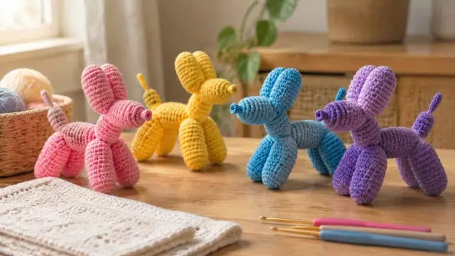 30 Balloon Dog Crochet Patterns for Adorable Toys, Decor, and Gifts