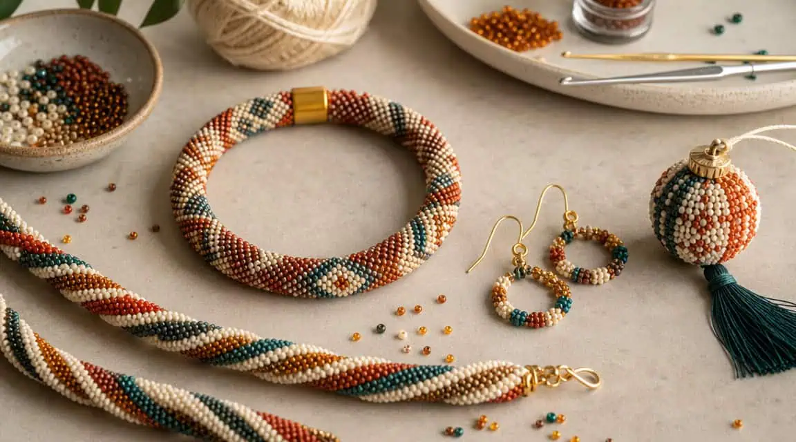 30 Beaded Crochet Patterns to Add Sparkle, Texture, and Giftable Charm