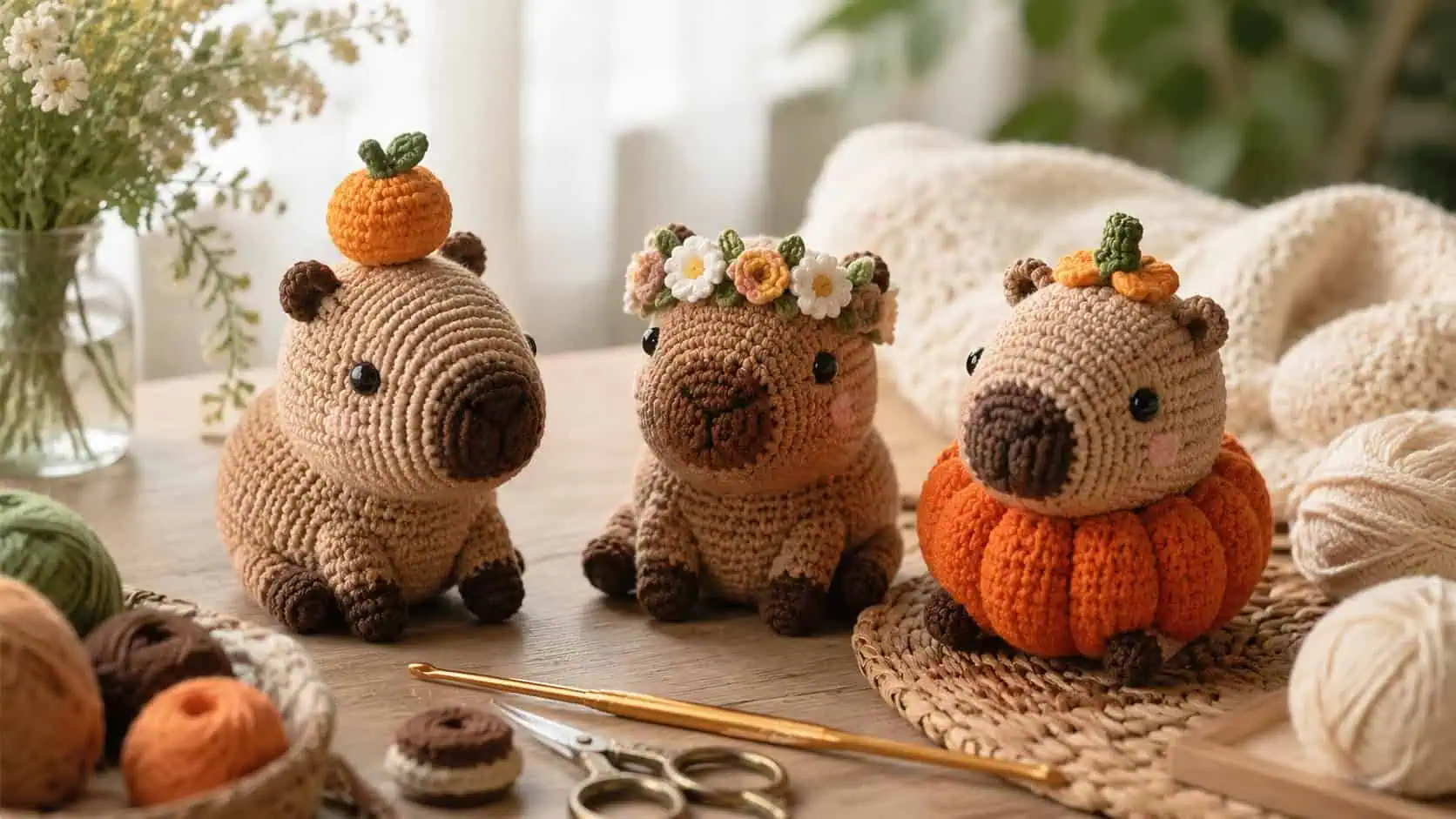 30 Capybara Crochet Patterns for Cute Amigurumi, Plushies, and Giftable Makes