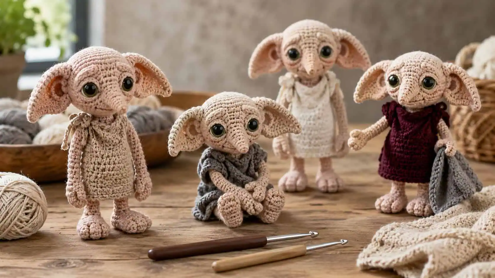 30 Dobby Crochet Patterns for Harry Potter Fans