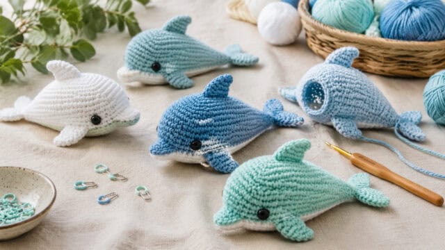 30 Dolphin Crochet Patterns for Ocean-Inspired Amigurumi, Gifts, and Nursery Decor