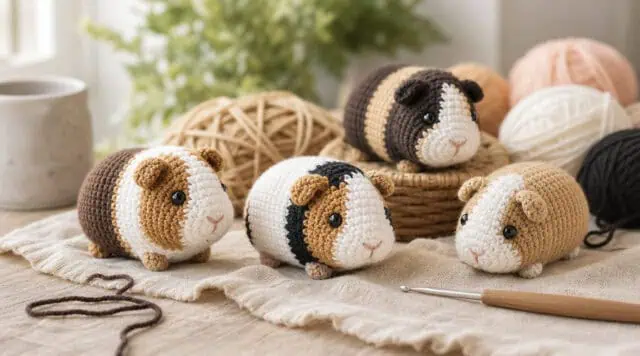 30 Guinea Pig Crochet Patterns for Cute Amigurumi, Gifts, and Seasonal Makes