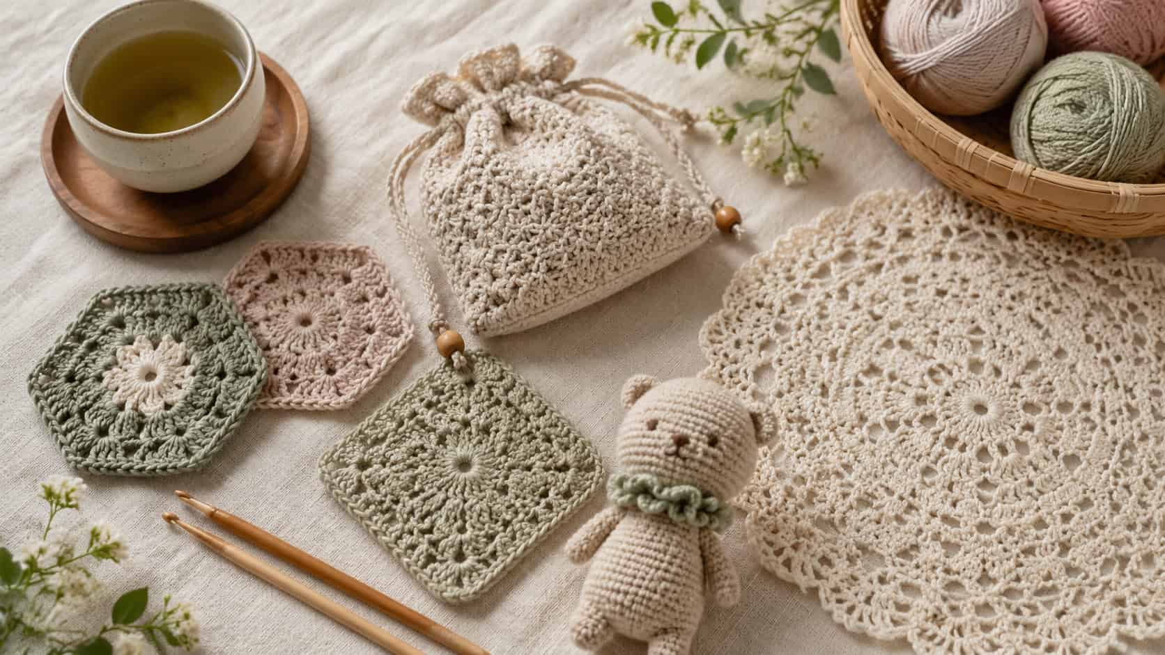 30 Japanese Crochet Patterns to Explore: Bags, Motifs, Amigurumi, and Lace