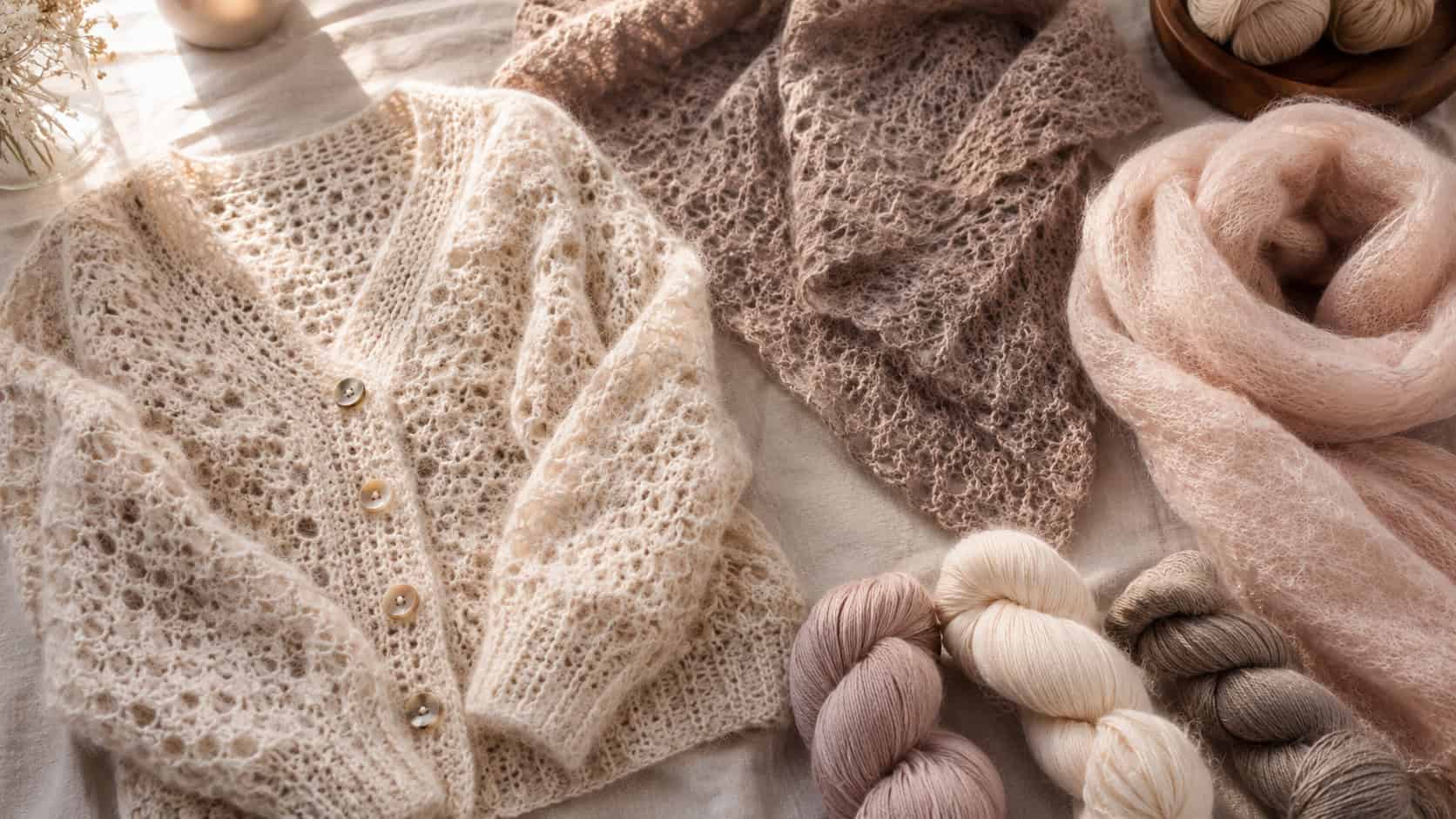 30 Mohair Crochet Patterns for Luxurious Layers, Accessories, and Cozy Home Projects