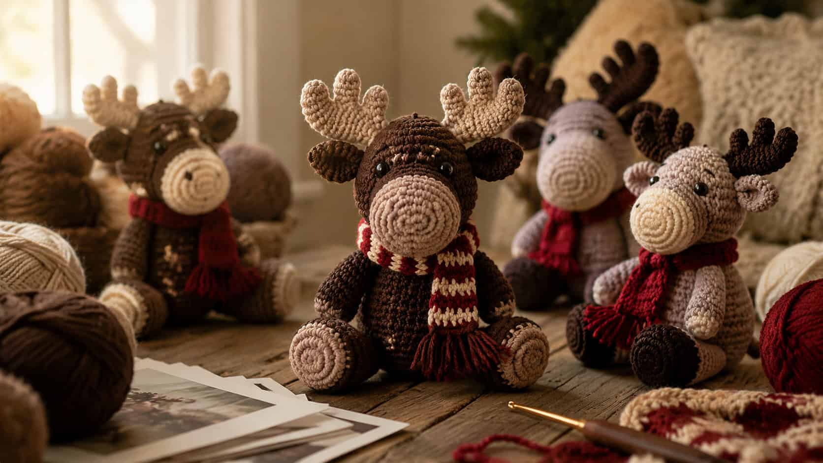 30 Moose Crochet Patterns: Woodland Amigurumi, Loveys, Plushies, and More