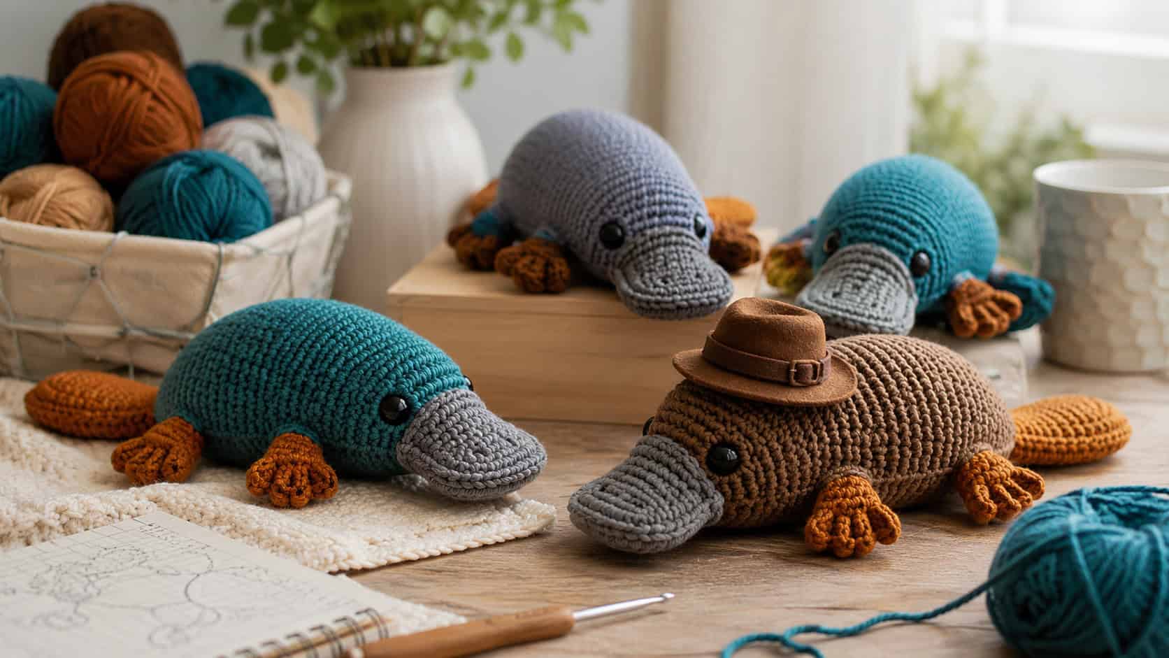 30 Perry the Platypus Crochet Patterns for Fans of Agent P, Amigurumi, and Giftable Makes