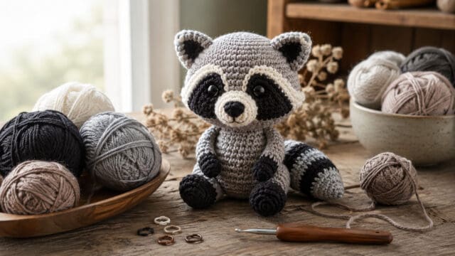 30 Raccoon Crochet Patterns for Woodland Amigurumi, Plushies, and Loveys