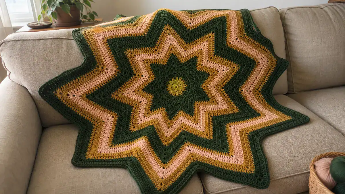 20 Star Blanket Crochet Pattern: Create Cozy Heirlooms for Your Loved Ones, handmade crochet project