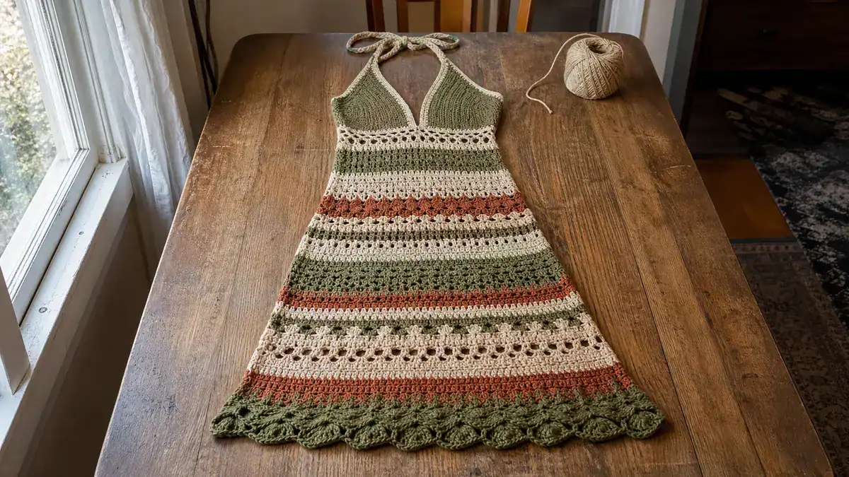 30 Maxi Dress Crochet Patterns to Make Stunning Handmade Outfits, handmade crochet project