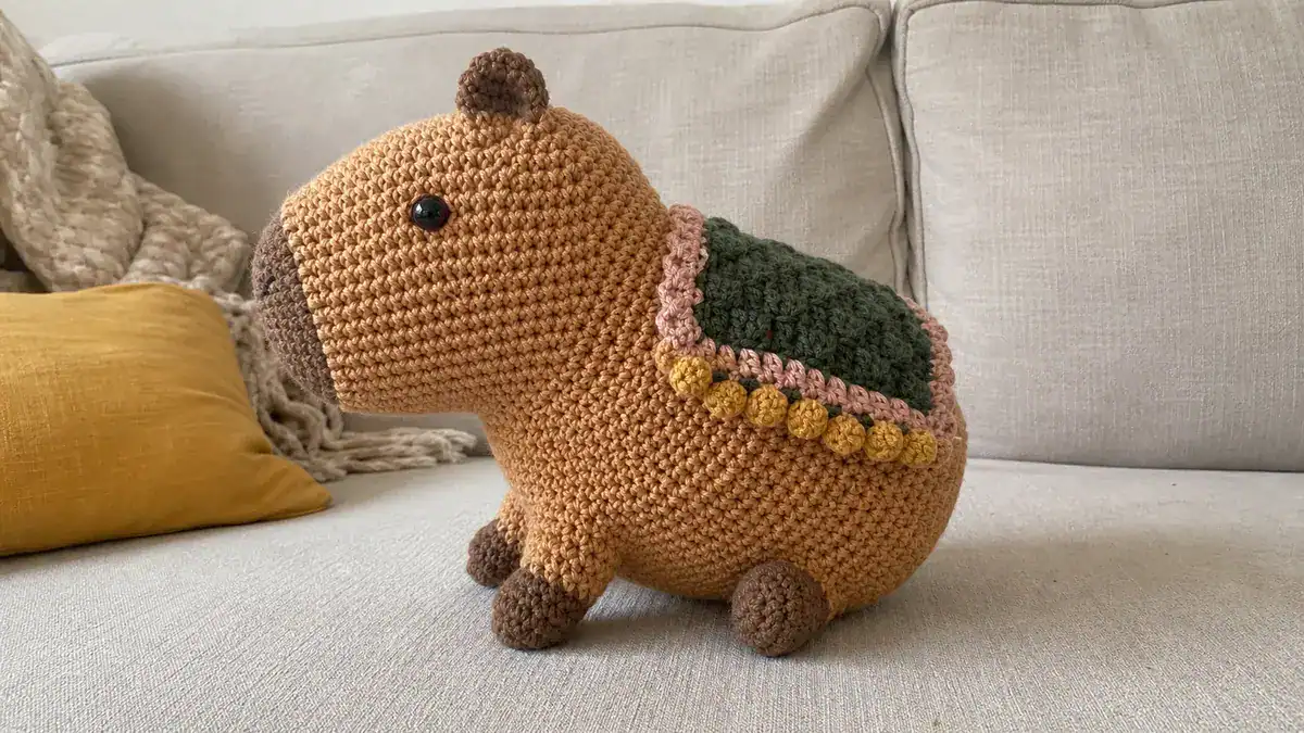 30 Capybara Crochet Patterns for Cute Amigurumi, Plushies, and Giftable Makes, handmade crochet project