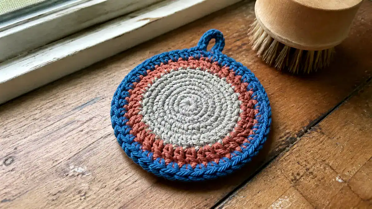 30 Dish Scrubber Crochet Patterns for a Practical, Eco-Friendly Kitchen, handmade crochet project