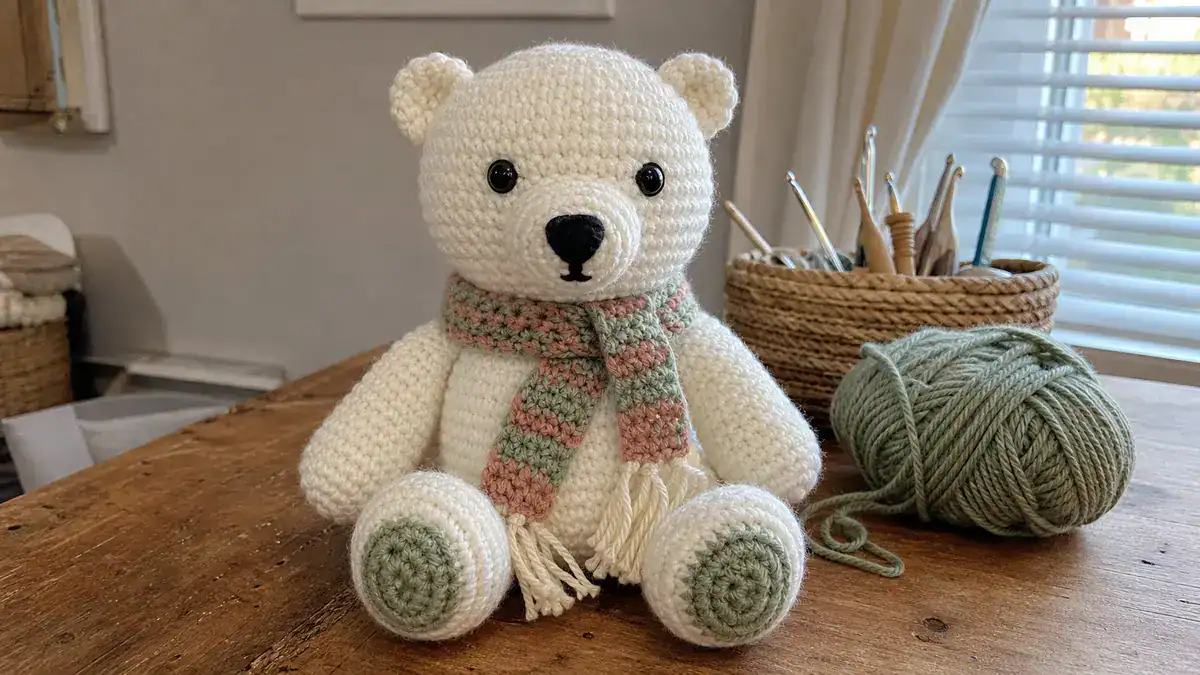19 Polar Bear Crochet Patterns: Create Adorable Keepsakes for Everyone!, handmade crochet project