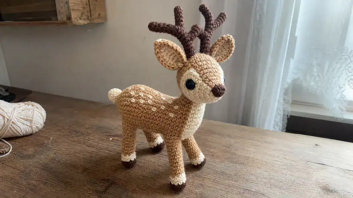 30 Deer Crochet Patterns for Woodland, Holiday, and Amigurumi Projects, handmade crochet project
