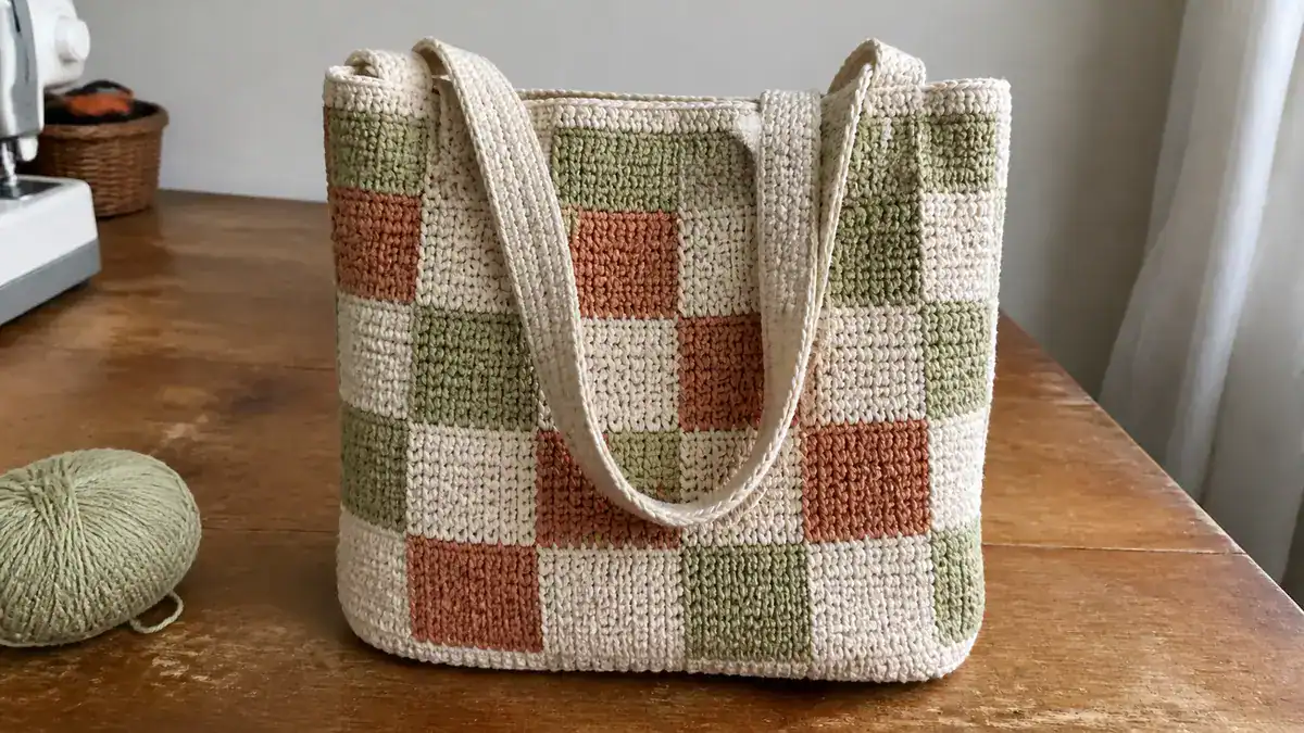 30 Checkerboard Crochet Patterns: Enhance Your Skills and Decor with Variety, handmade crochet project