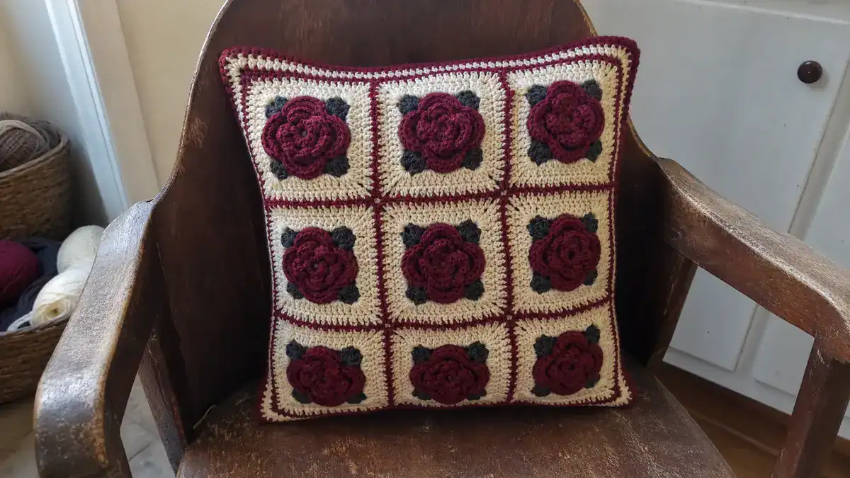 30 Vintage Rose Crochet Patterns: Add Old-World Charm to Your Creations, handmade crochet project