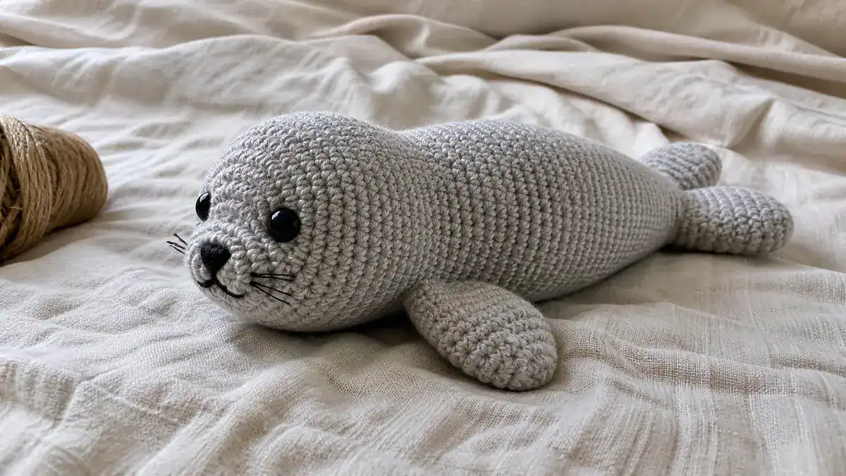 30 Seal Crochet Patterns for Ocean-Themed Amigurumi, Gifts, and Cozy Decor, handmade crochet project