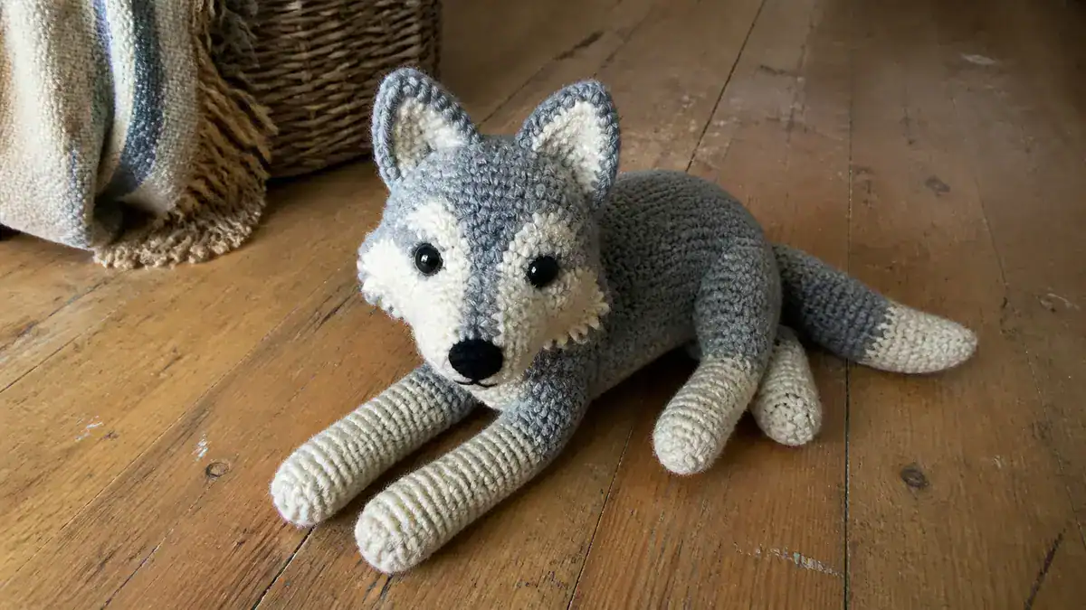 30 Wolf Crochet Patterns to Stitch for Woodland Decor, Gifts, and Amigurumi Displays, handmade crochet project