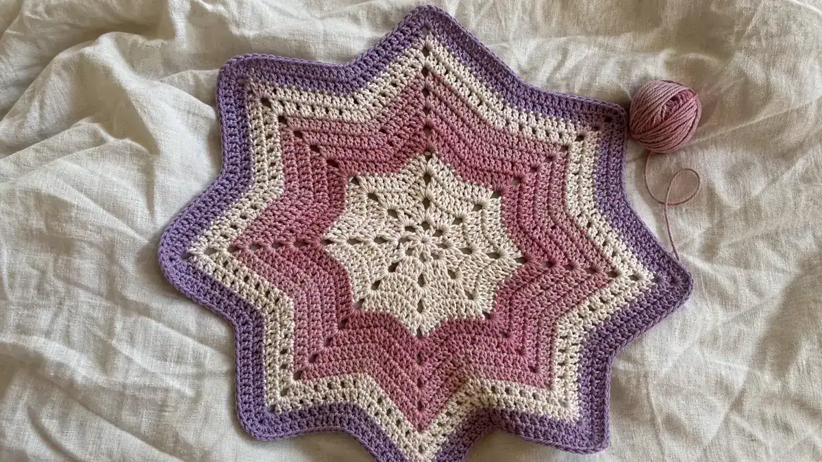 40 Star Granny Square Crochet Pattern: Unleash Your Inner Artisan Today!, handmade crochet project