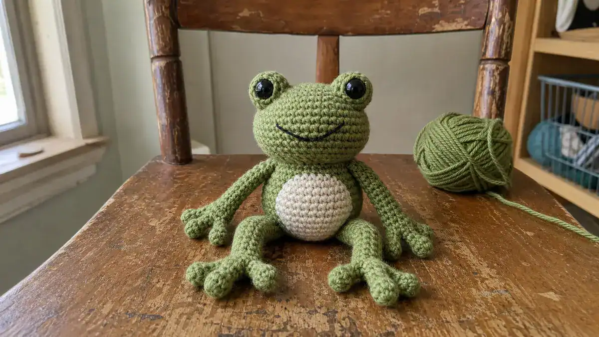 34 Frog Crochet Patterns: Create Adorable Amigurumi for All Crocheters, handmade crochet project