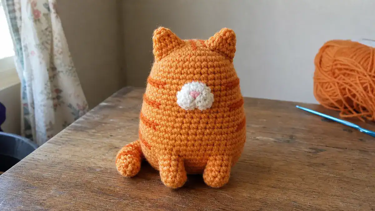 21 Garfield-Inspired Crochet Patterns for Amigurumi, Blankets, Gifts, and More, handmade crochet project