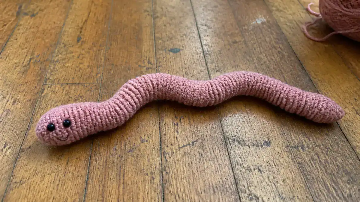 13 Worm Crochet Patterns: Unleash Your Creativity with Fun and Easy Designs, handmade crochet project