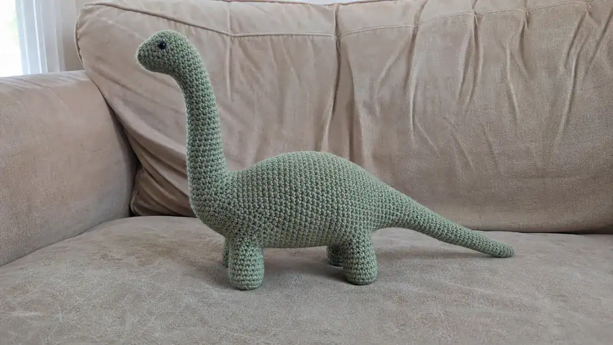 23 Brontosaurus Crochet Patterns: Unleash Your Creativity with Dinosaur Designs, handmade crochet project