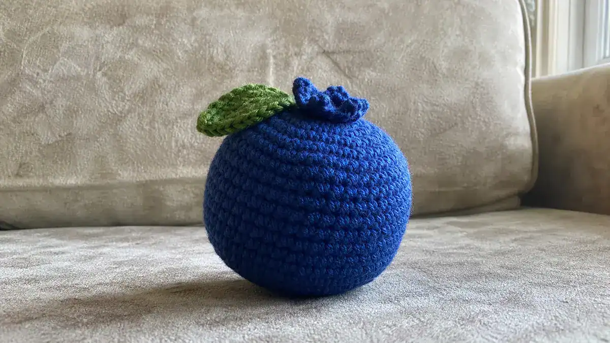 30 Blueberry Crochet Patterns for Fruit-Inspired Amigurumi, Keychains, Plushies, and More, handmade crochet project