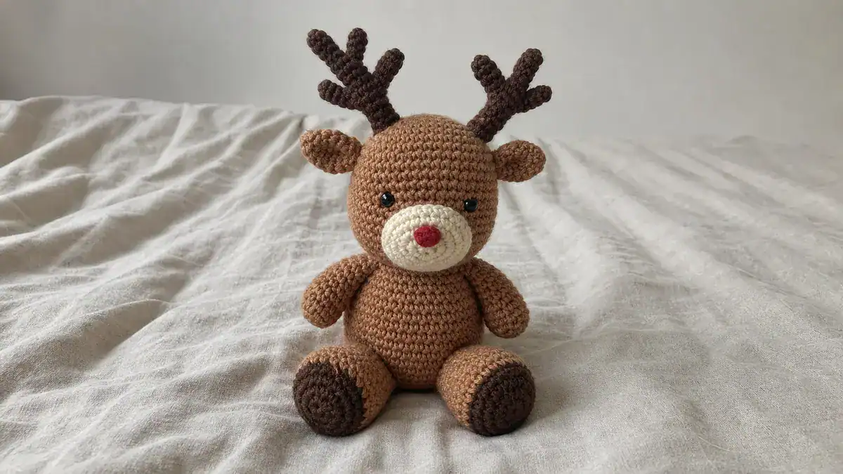 25 Reindeer Crochet Patterns: Add Homemade Warmth to Your Holiday Decor, handmade crochet project