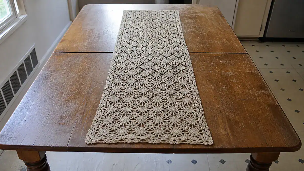 30 Table Runner Crochet Patterns to Refresh Your Home with Handmade Texture, handmade crochet project