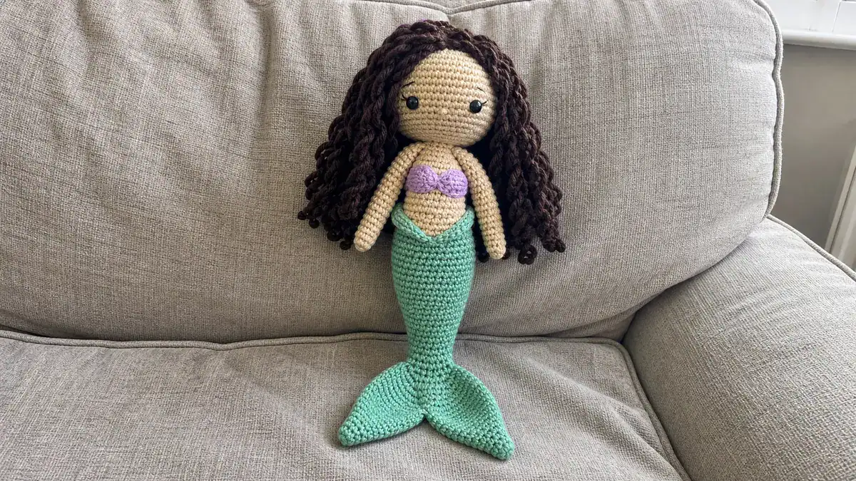 30 Mermaid Crochet Patterns: Amigurumi Dolls, Pocket Mermaids, and Creative Sea-Inspired…, handmade crochet project