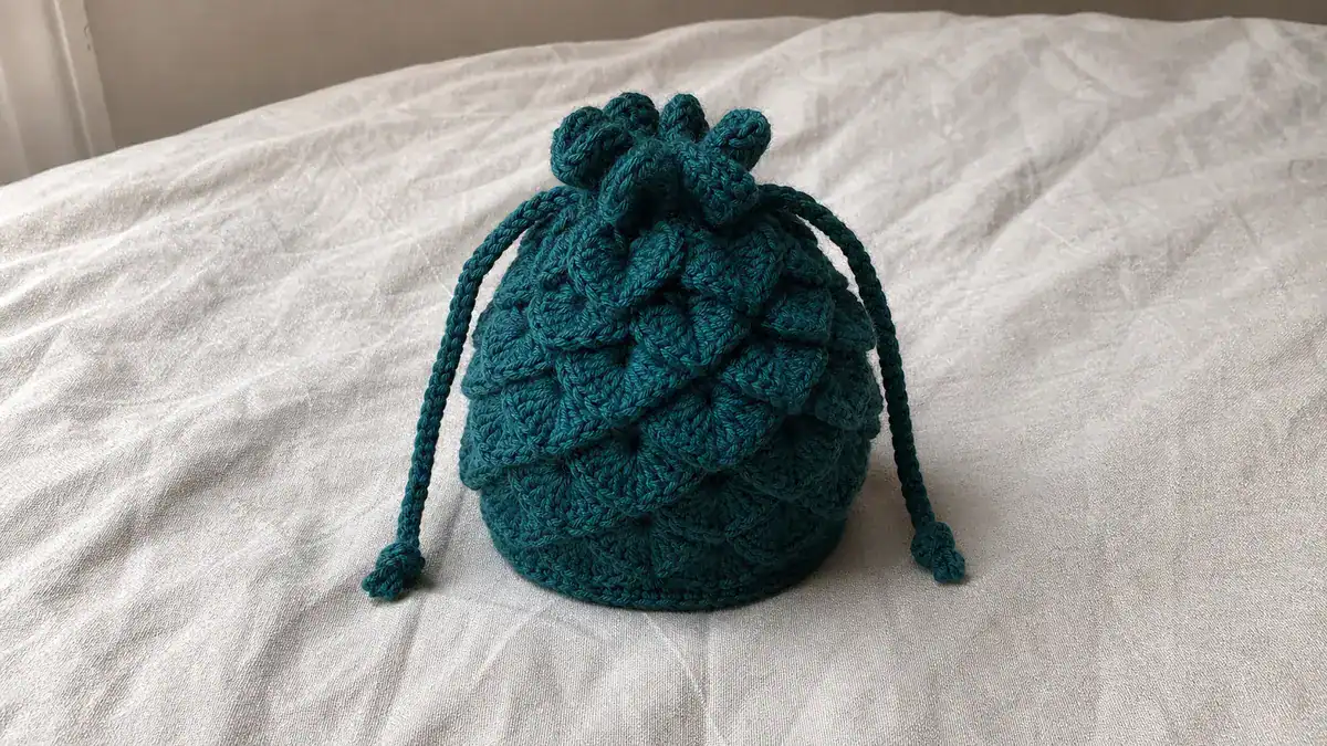 30 DnD Crochet Patterns for Dice Bags, Plushies, and Tabletop Gifts, handmade crochet project