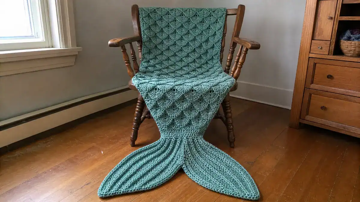 9 Mermaid Tail Crochet Patterns: Create Magical Gifts for All Ages, handmade crochet project