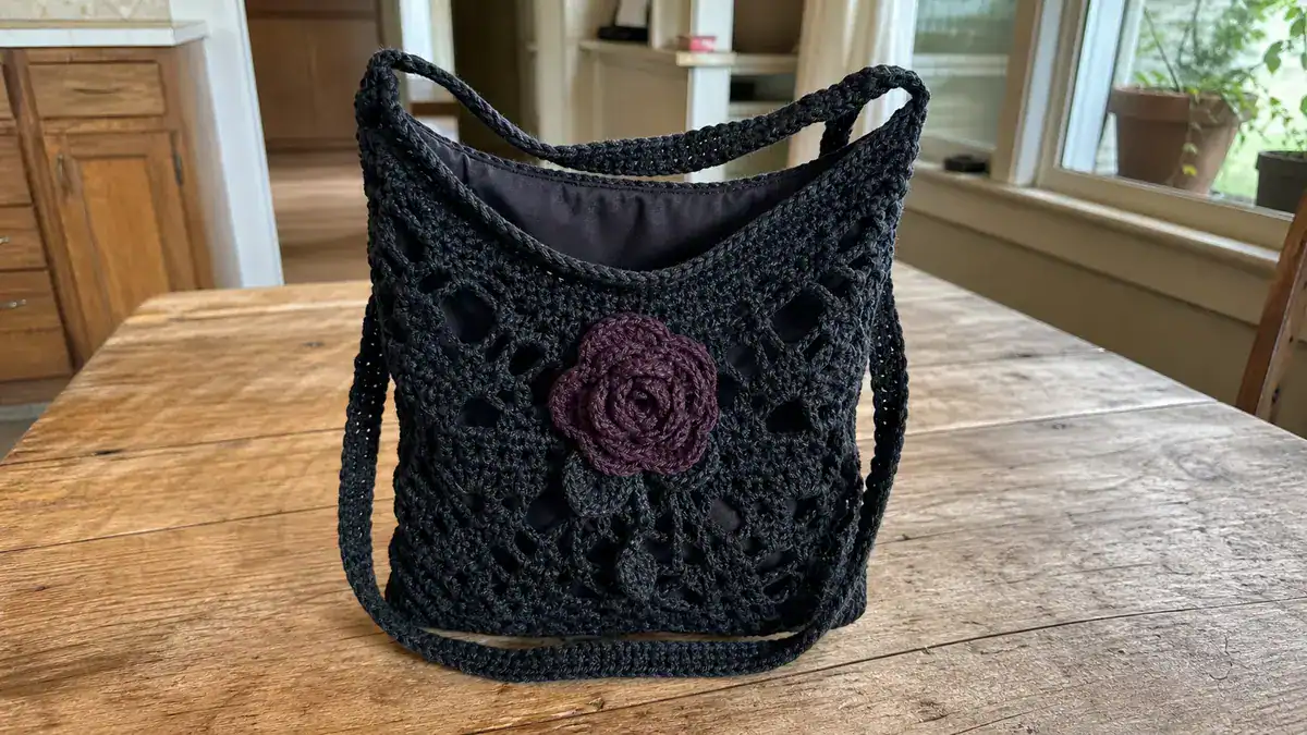 30 Goth Crochet Patterns for Dark, Witchy, and Alternative Makes, handmade crochet project