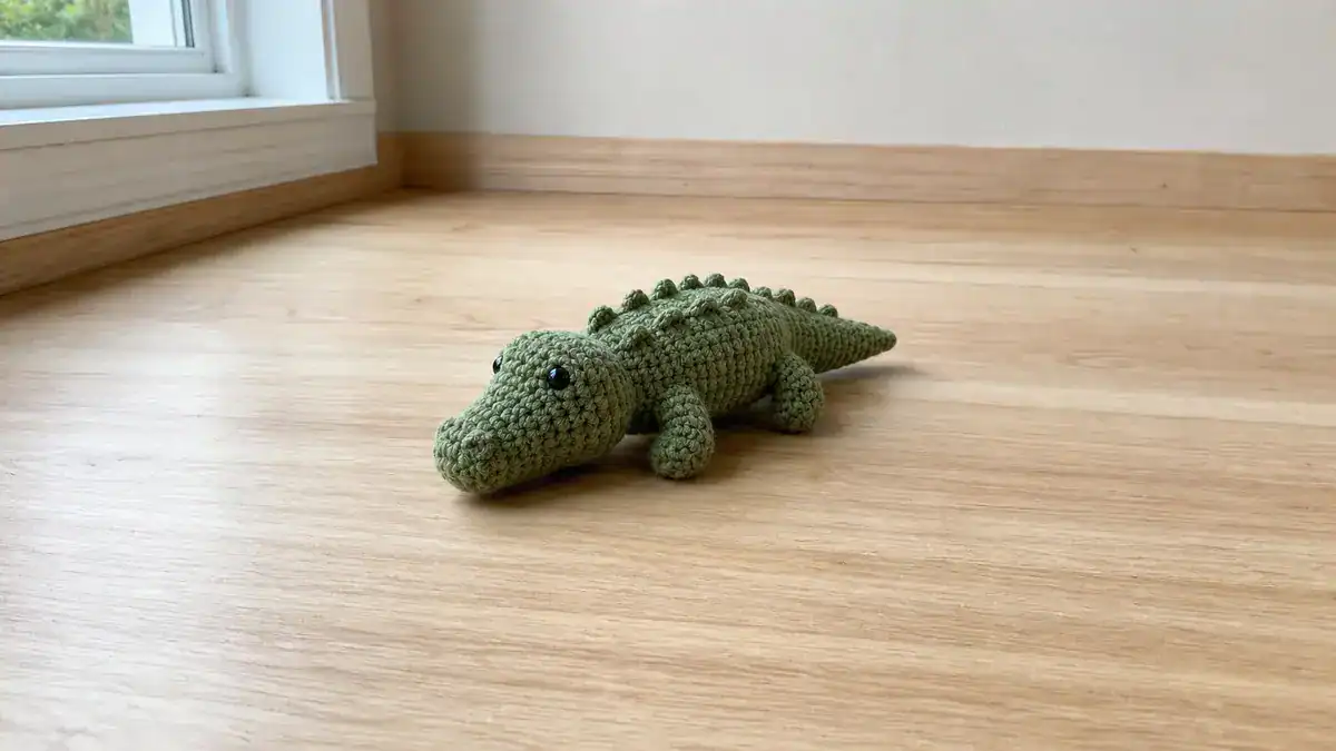 30 Alligator Crochet Patterns for Handmade Gifts, Nursery Decor, and Playful Amigurumi, handmade crochet project