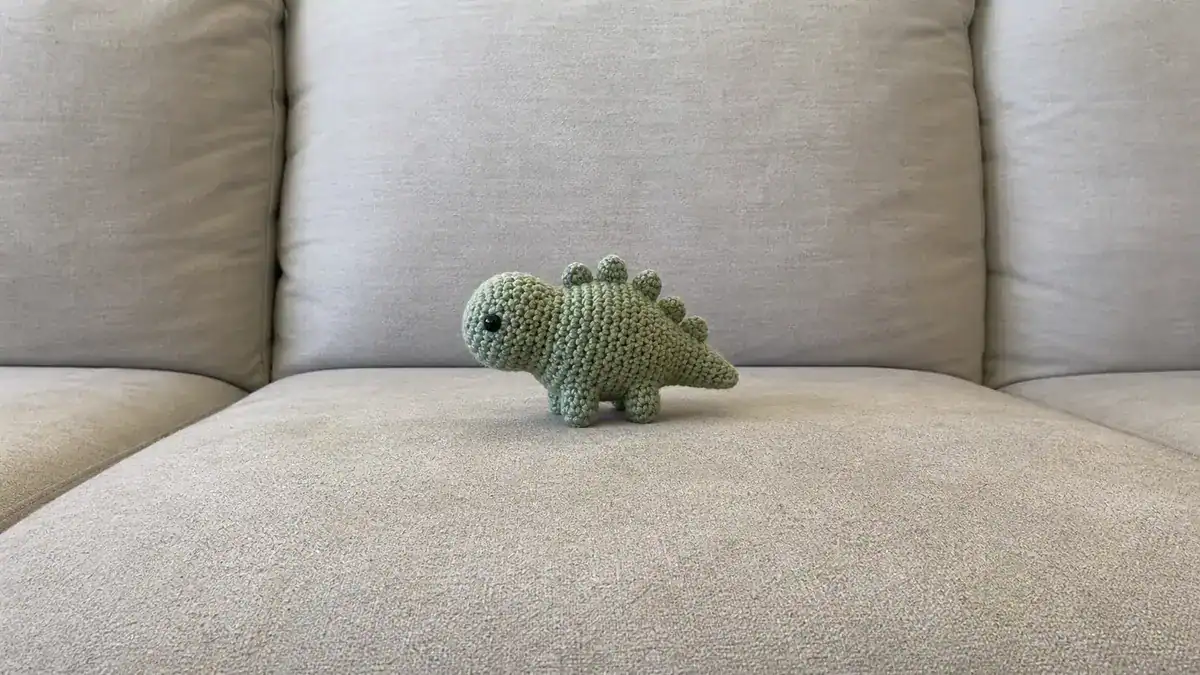 30 Mini Dino Crochet Patterns for Cute, Giftable Amigurumi Projects, handmade crochet project