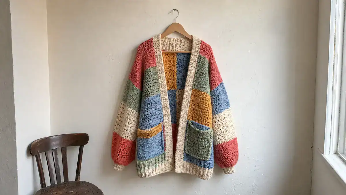 17 Harry Styles Cardigan Crochet Patterns: Customized Comfort for All Fans!, handmade crochet project