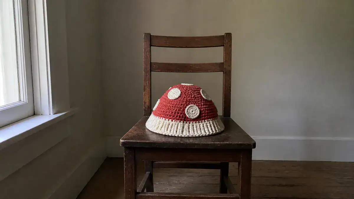 30 Mushroom Hat Crochet Patterns for Cottagecore, Fantasy, and Everyday Wear, handmade crochet project