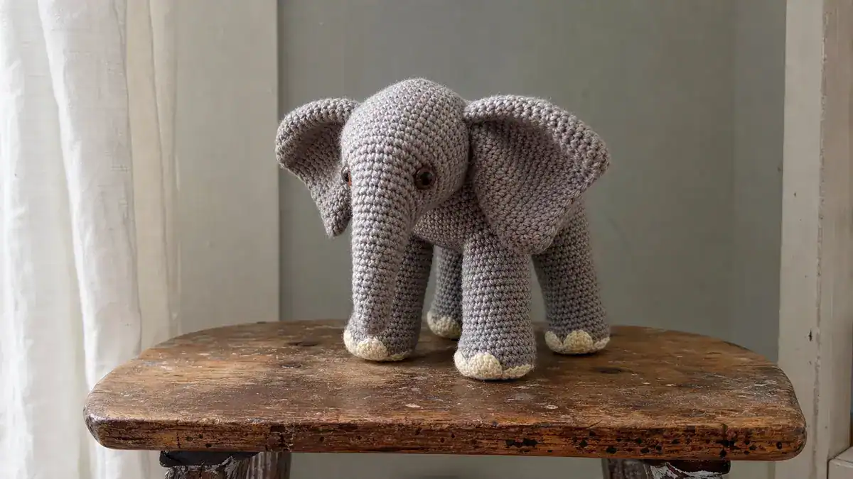 30 Elephant Crochet Patterns for Amigurumi, Plushies, Loveys, and Nursery Decor, handmade crochet project