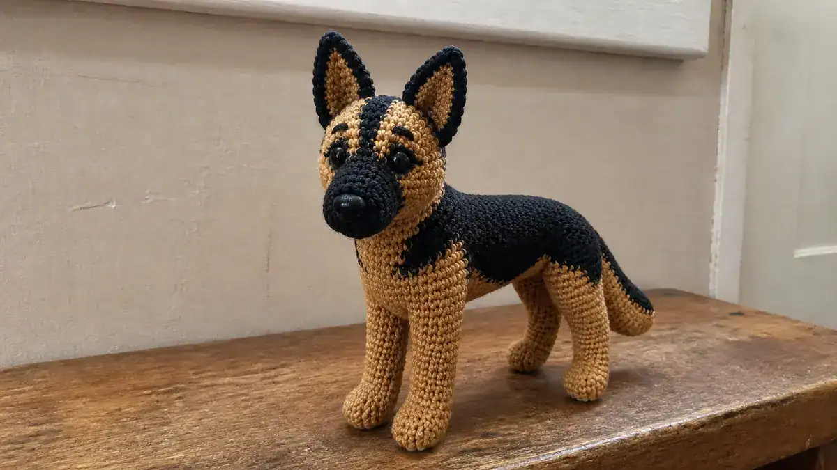 30 German Shepherd Crochet Patterns for Amigurumi, Decor, and Dog Lover Gifts, handmade crochet project
